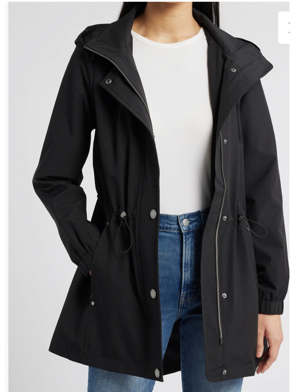 London Fog Hooded Jacket